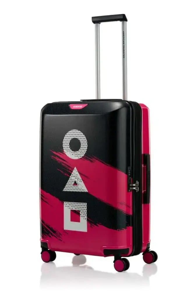 حقيبه سفر من AMERICAN TOURISTER لعبة سبينر من سكويد جيمز62 سم
