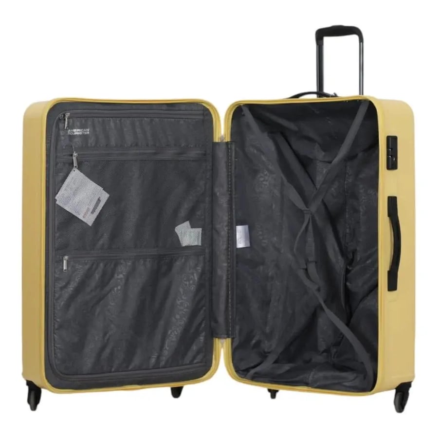 حقيبه سفر من AMERICAN TOURISTER - اللون اصفر - سكاي تراك - مقاس وسط
