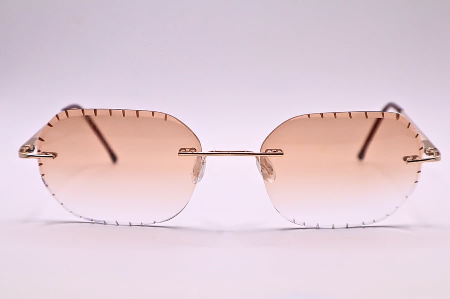 Gold Rimless Gradient