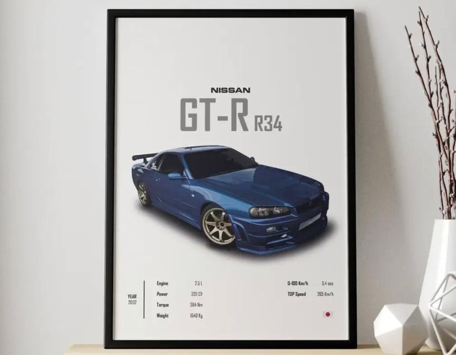 بوستر - نيسان GT-R R34