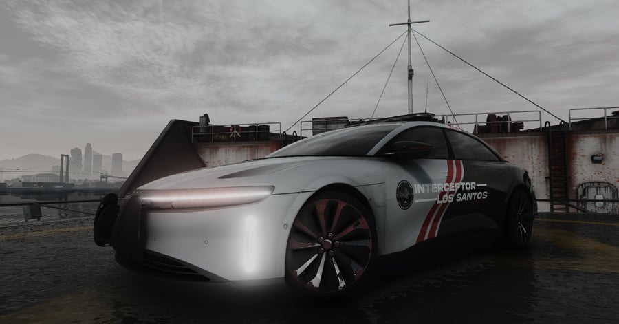 Lucid Police interceptor Fivem