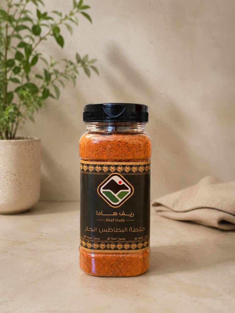 خلطة البطاطس الحارة