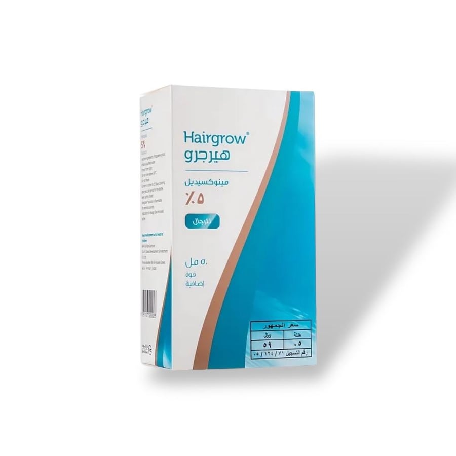 بخاخ تكثيف الشعر 5% سائل مينوكسيديل من هيرجرو - 50 مل