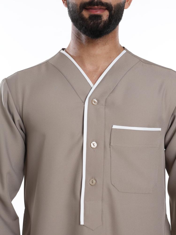 Brown dress - Samiramis