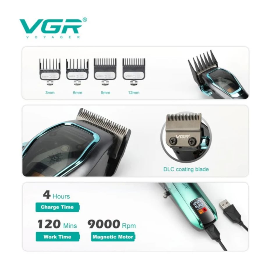مكينة شعر احترافية V-674 من شركة VGR