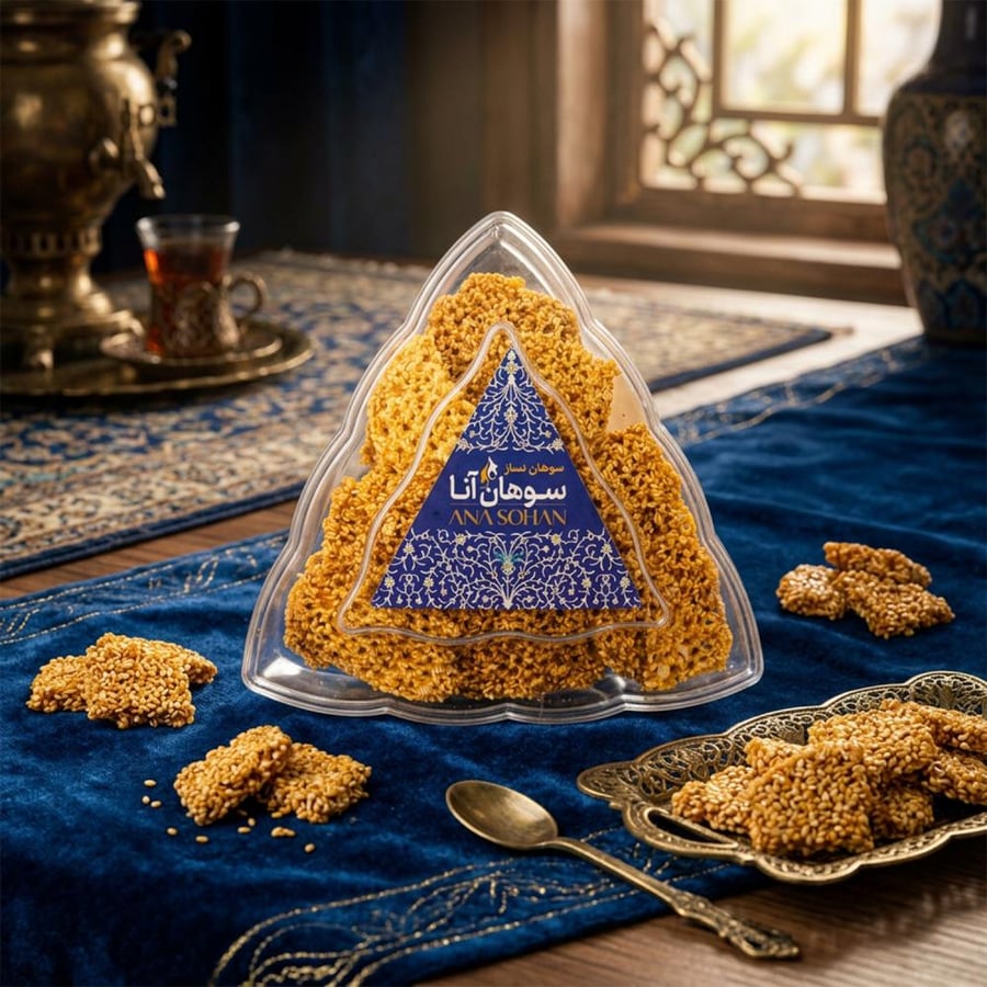 سمسمية بالزعفران سوهان انا