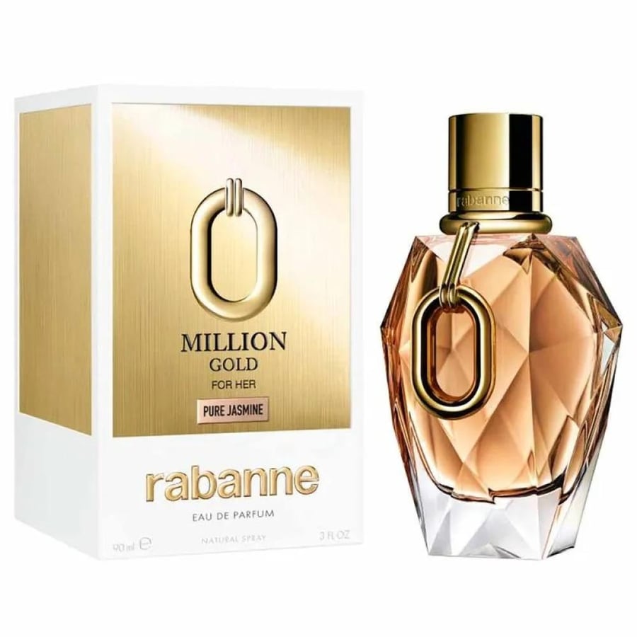 عطر مليون جولد فور هير بيور ياسمين من باكو رابان للنساء او دو بارفان 80 مل