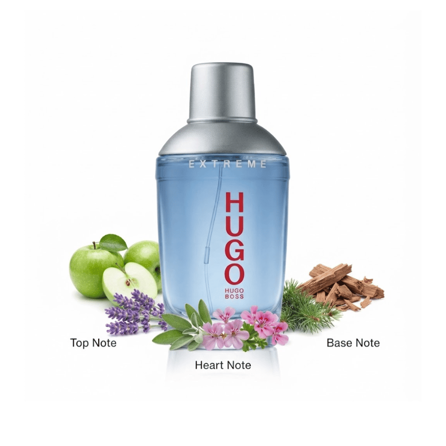 عطر هوغو إكستريم من هيوغو بوس – رجالي – أو دو بارفان – 75مل