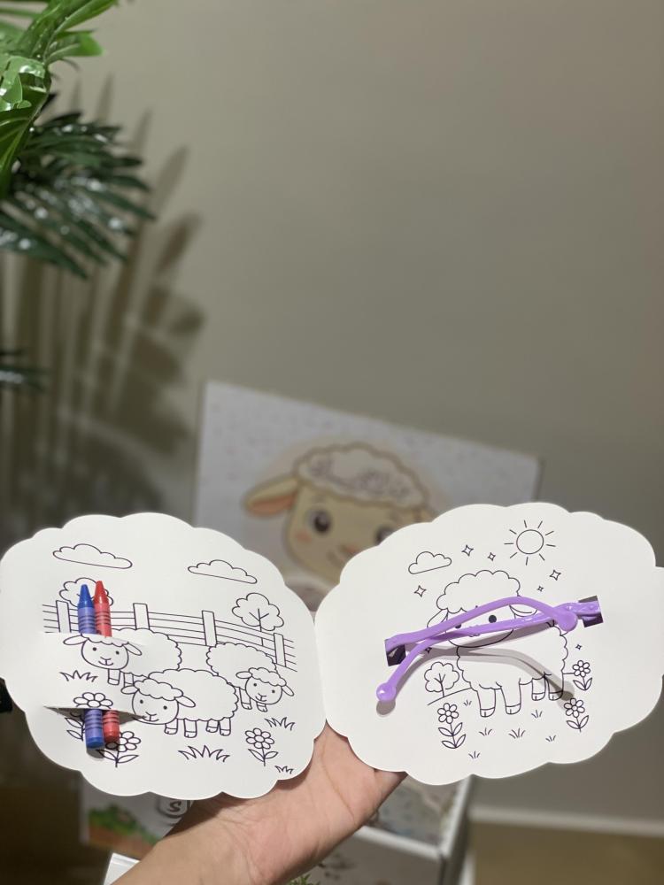 Eid Al-Adha sheep card