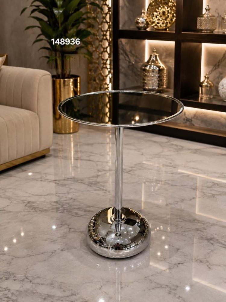 طاولة جانبية دائرية فاخرة
