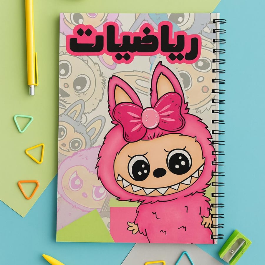 دفتر لابوبو رياضيات ازرق