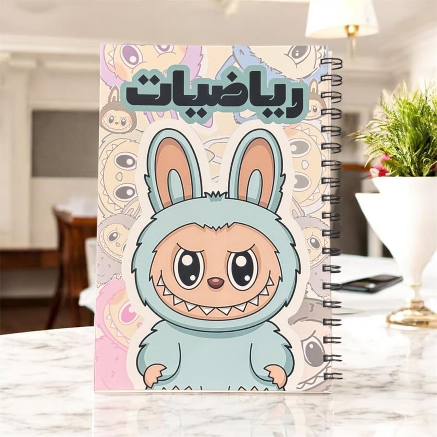 دفتر لابوبو رياضيات ازرق