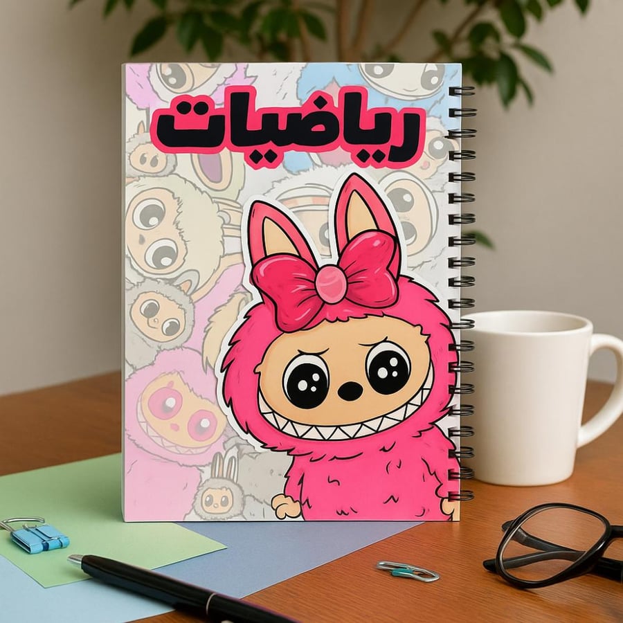 دفتر لابوبو رياضيات ازرق