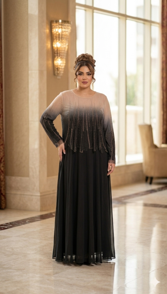 فستان اسود 09