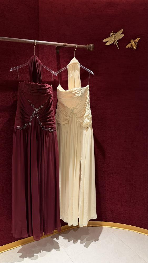 فستان توب مع وشاح 540-7