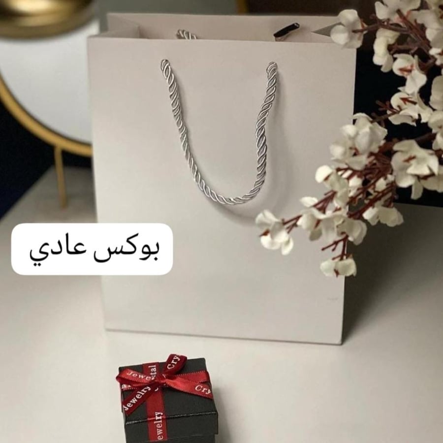 خاتم كارتير ذهبي  نحيف بفص