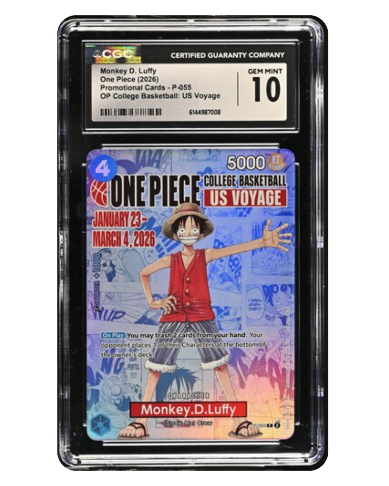 Monkey D. Luffy US Voyage Basketball Promo EN CGC Gem Mint 10