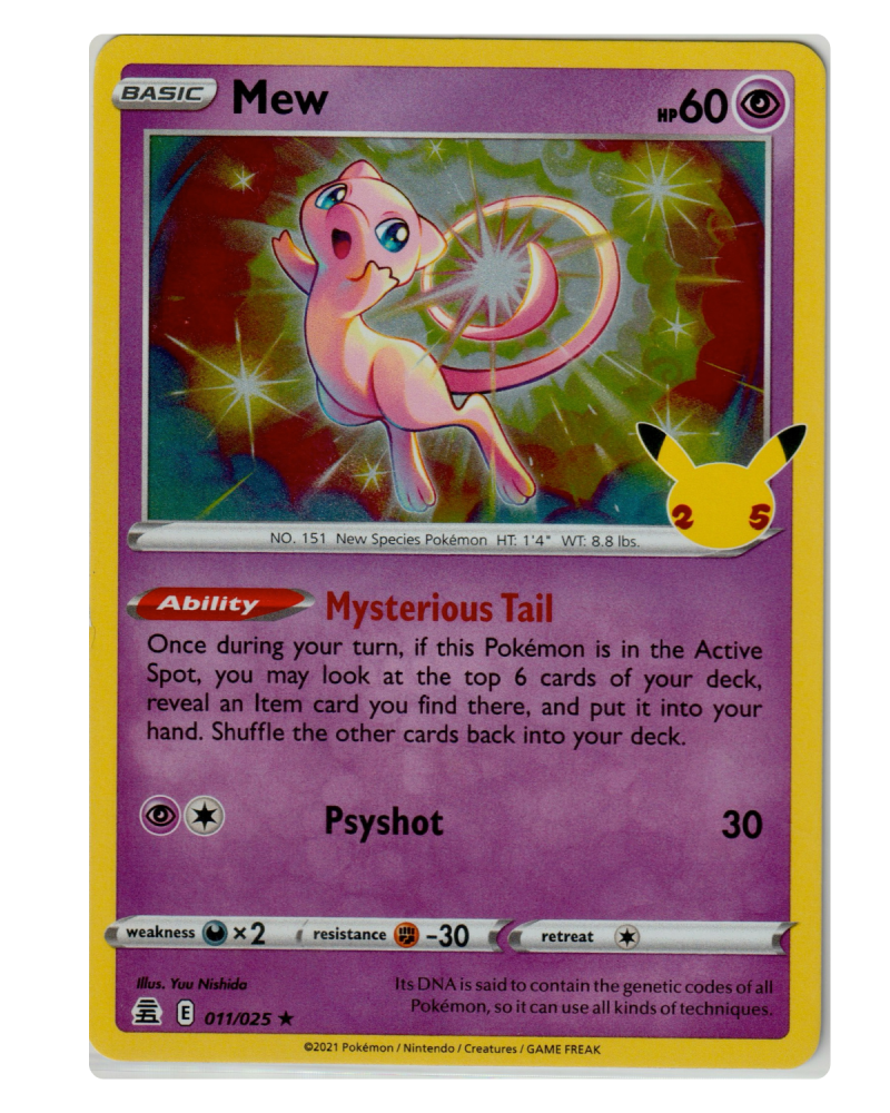 Mew Celebrations 011/025 EN