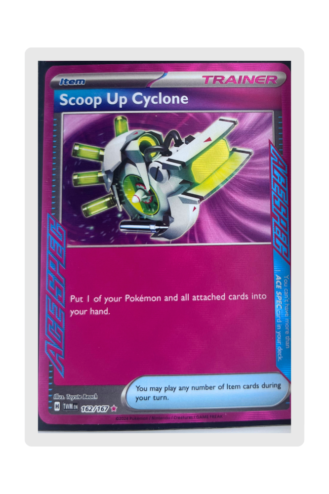 Scoop Up Cyclone 162/167 Prismatic Evolutions Pokemon