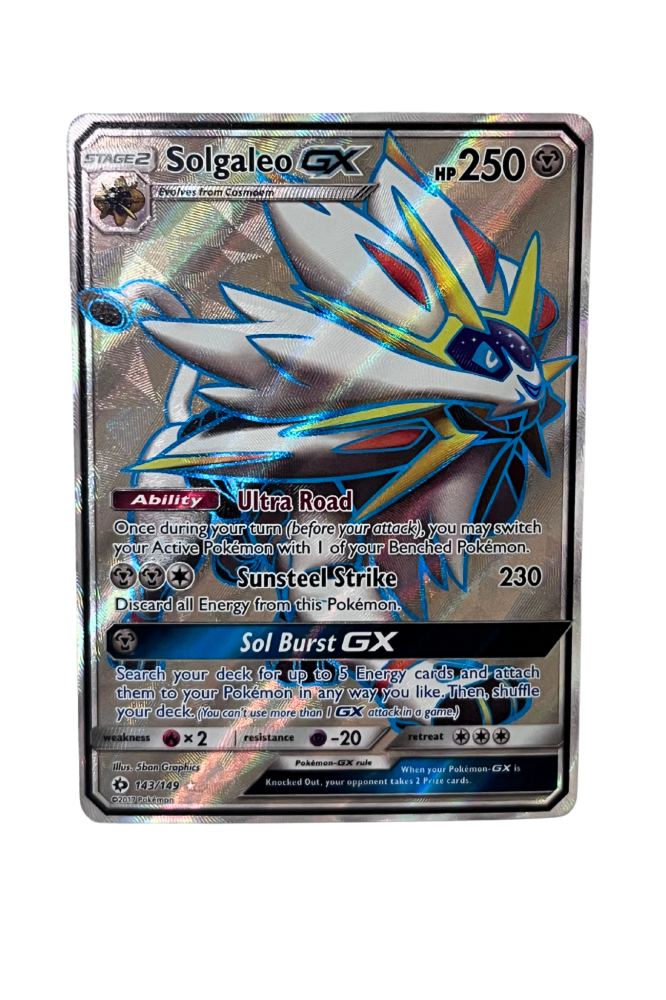 Solgaleo Gx 143/149 Pokemon