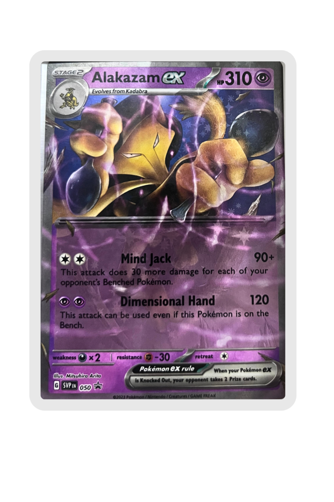 Alakazam Ex 050 Black Star Promo Pokemon