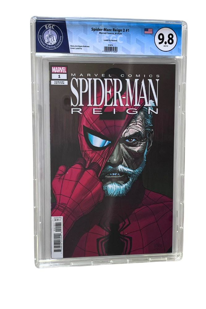 Spiderman: Reign 2 #1 U Variant Graded 9.8
