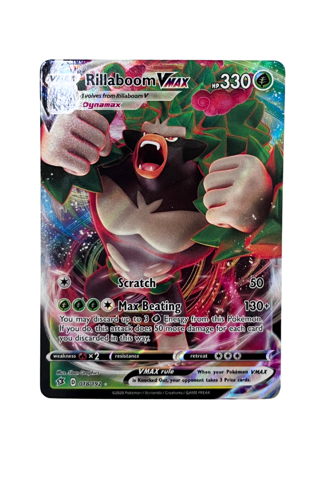 Rillaboom Vmax 18/192 EN Pokemon