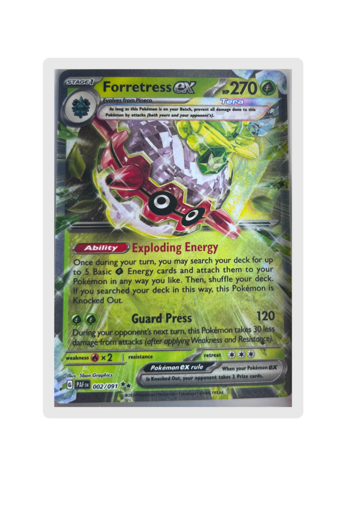 Forretress Ex 002/091 EN Pokemon