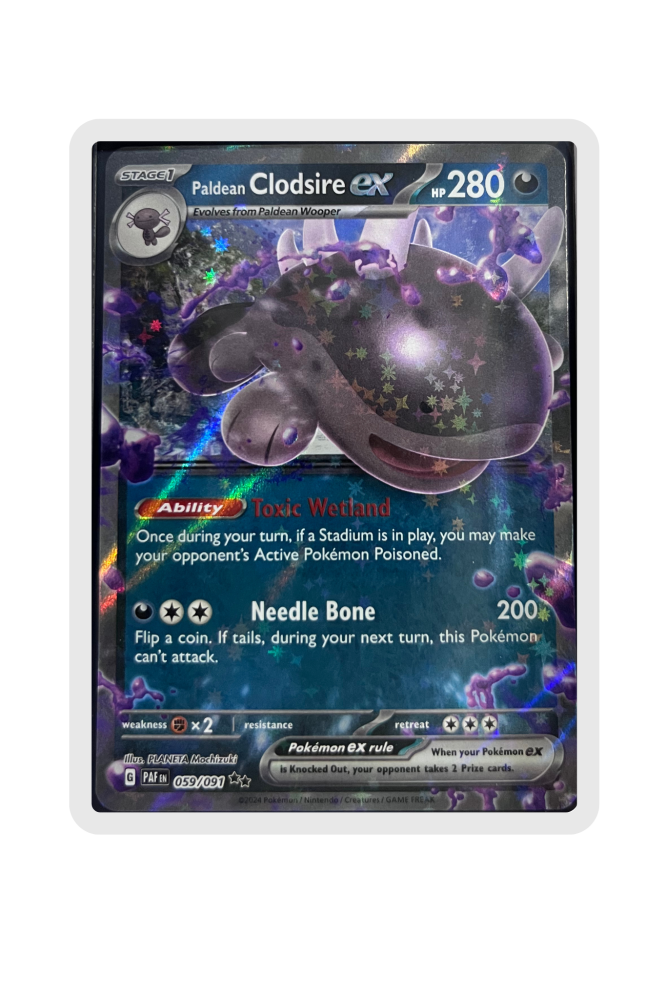 Paldean Clodsire Ex 59/091 EN Pokemon