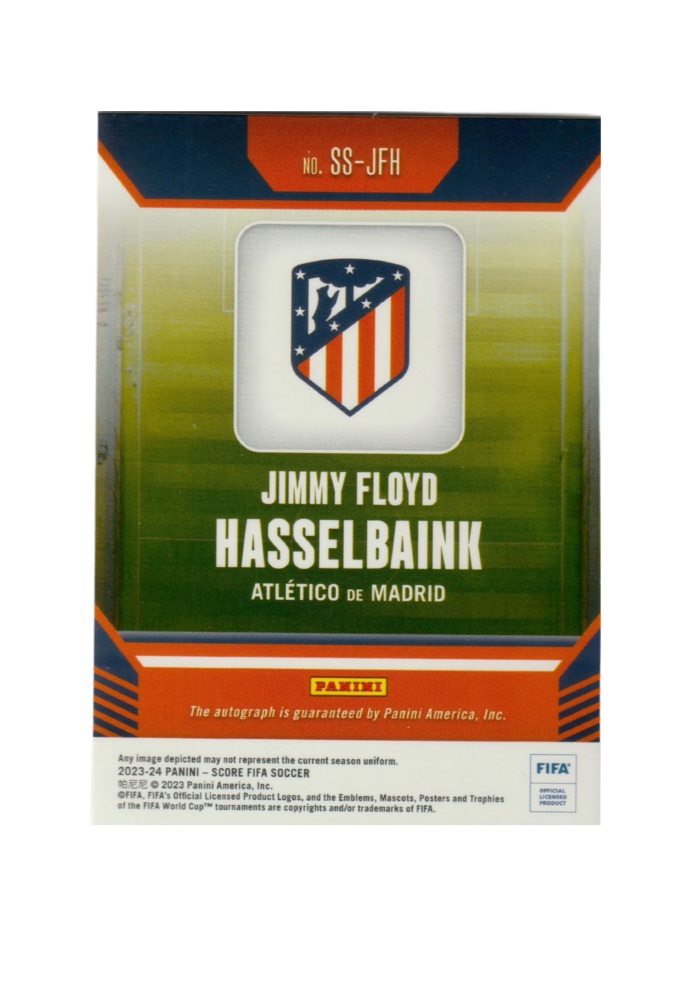 Panini Jimmy Floyd Signed & Numbered Card #16/49