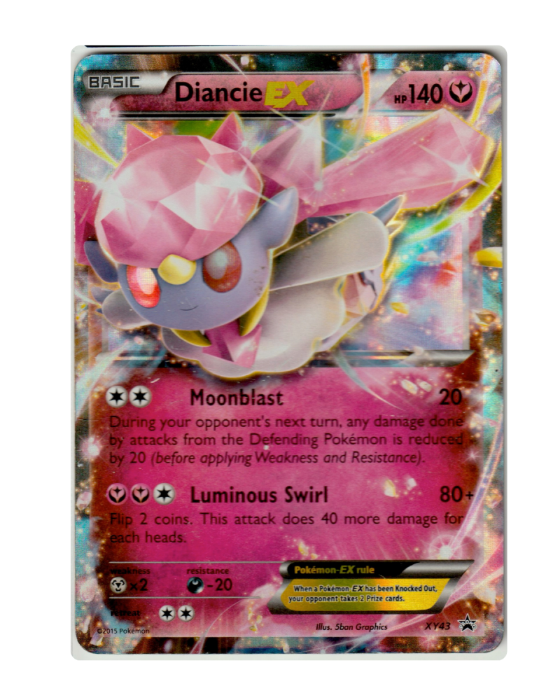 Diancie EX XY43 Promo EN - HP
