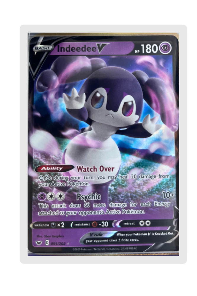 Indeedee V 91/202 Pokemon