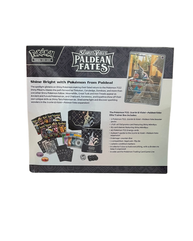 Paldean Fates ETB  EN Sealed