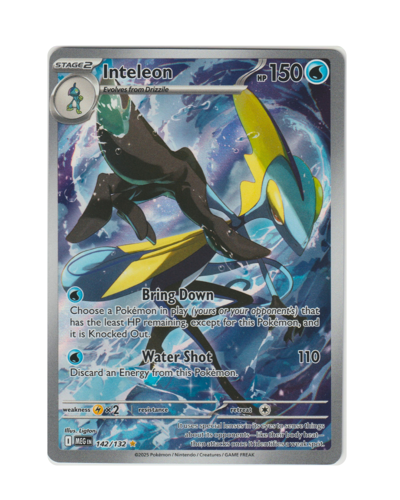 Inteleon 142/132 EN Full Art Mega Evolution