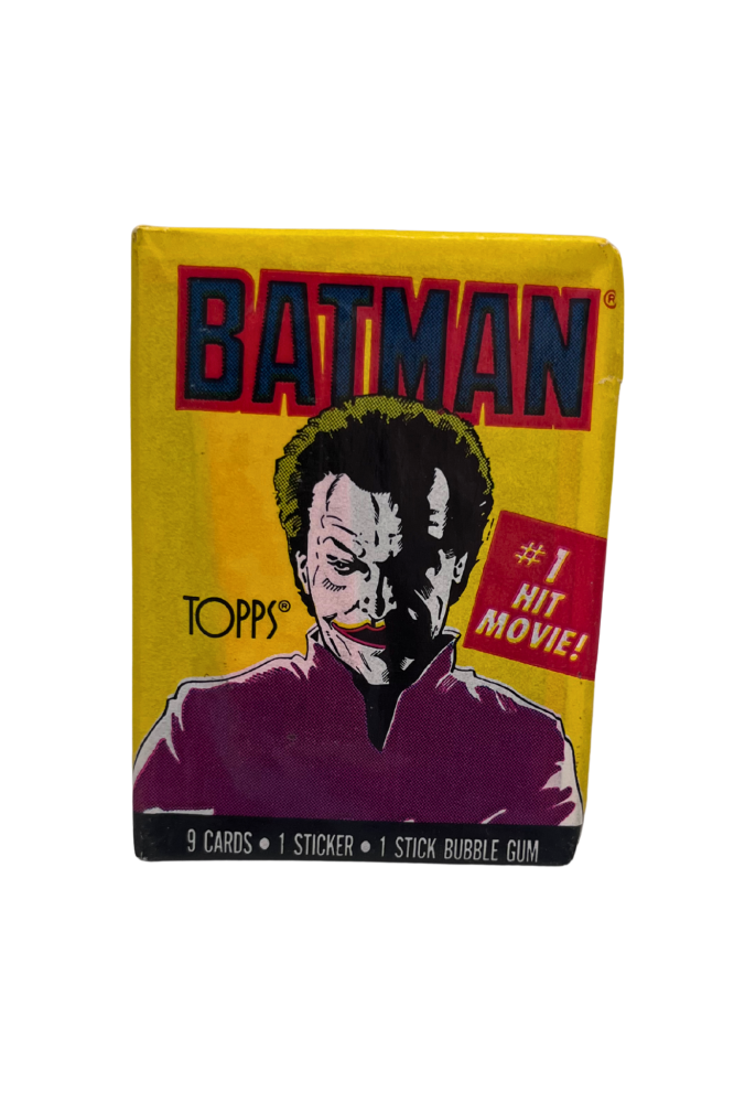 Joker 1989 Batman Movie Topps Card Pack