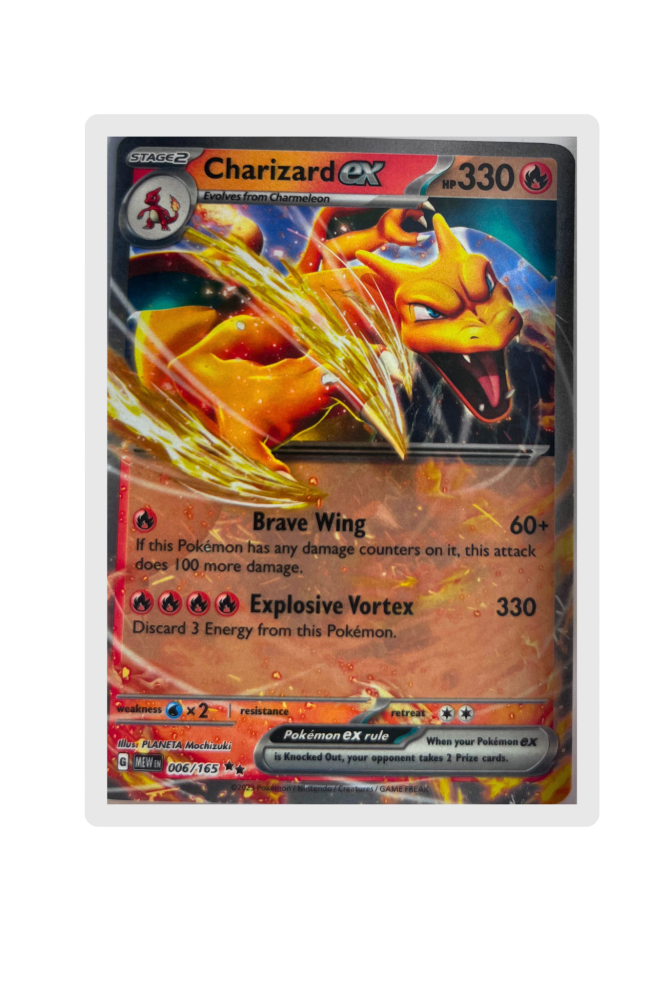 Charizard Ex 006/165 EN Pokemon