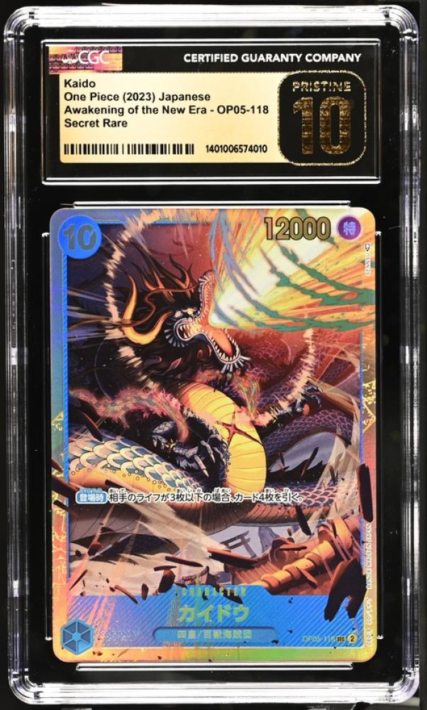 Kaido OP05-118 JP CGC Pristine 10