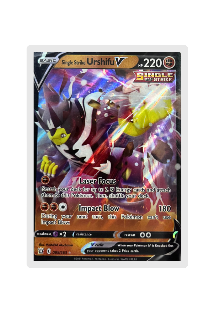 Single Strike Urshifu V 85/163 EN Pokemon
