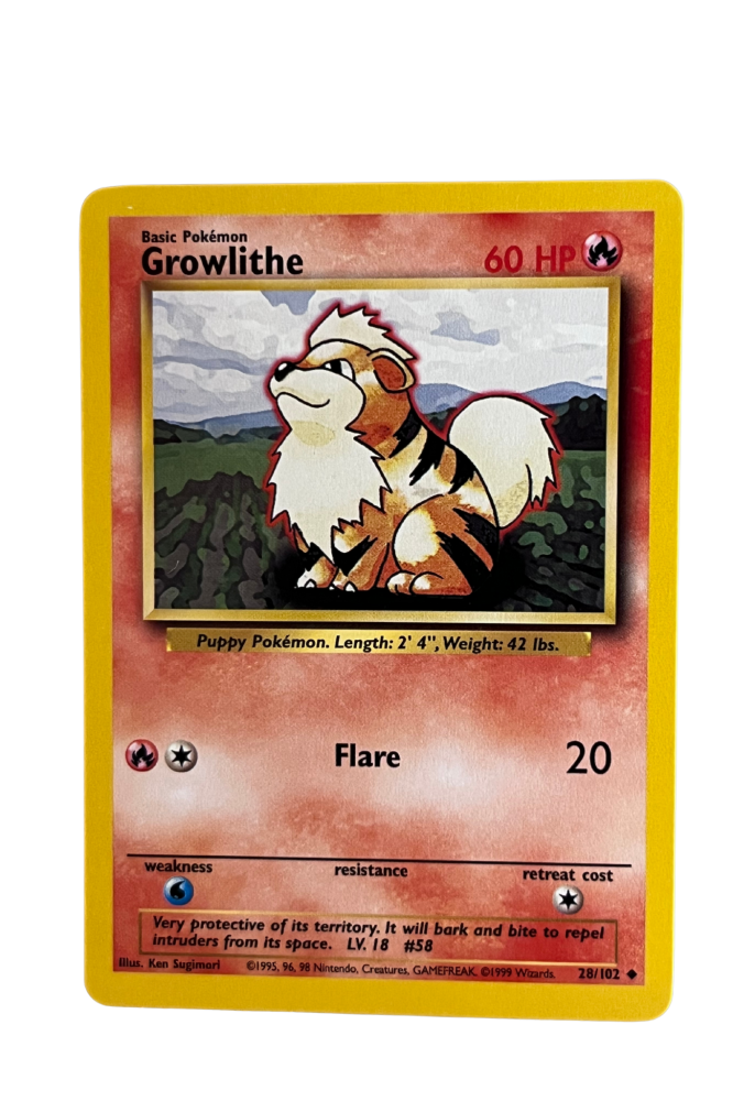 Growlithe Base Set Uncommon #28