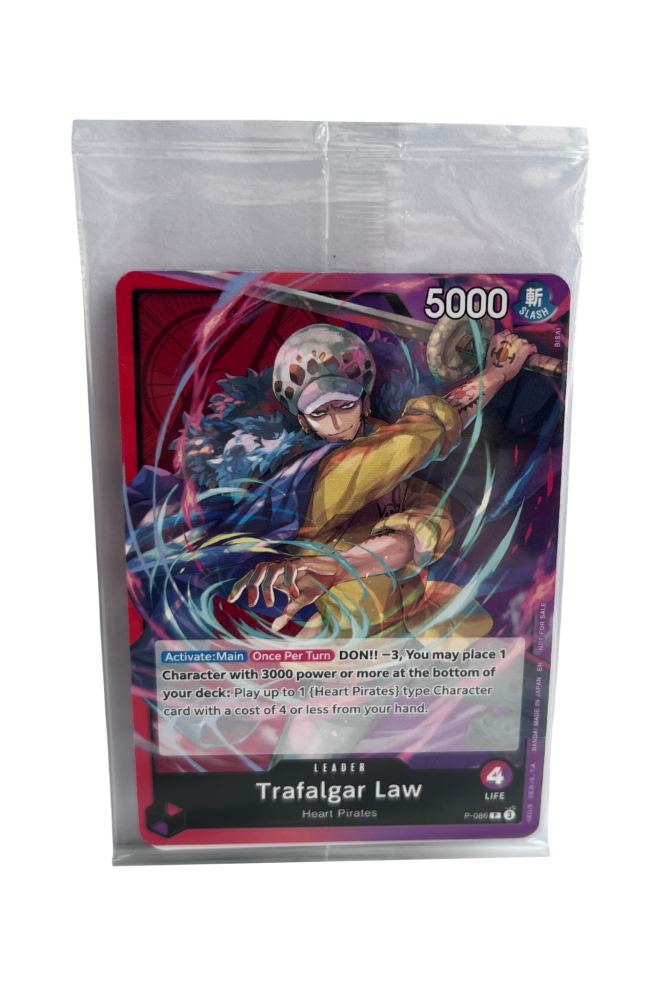 Trafalgar Law P-086 Sealed Promo In One Piece