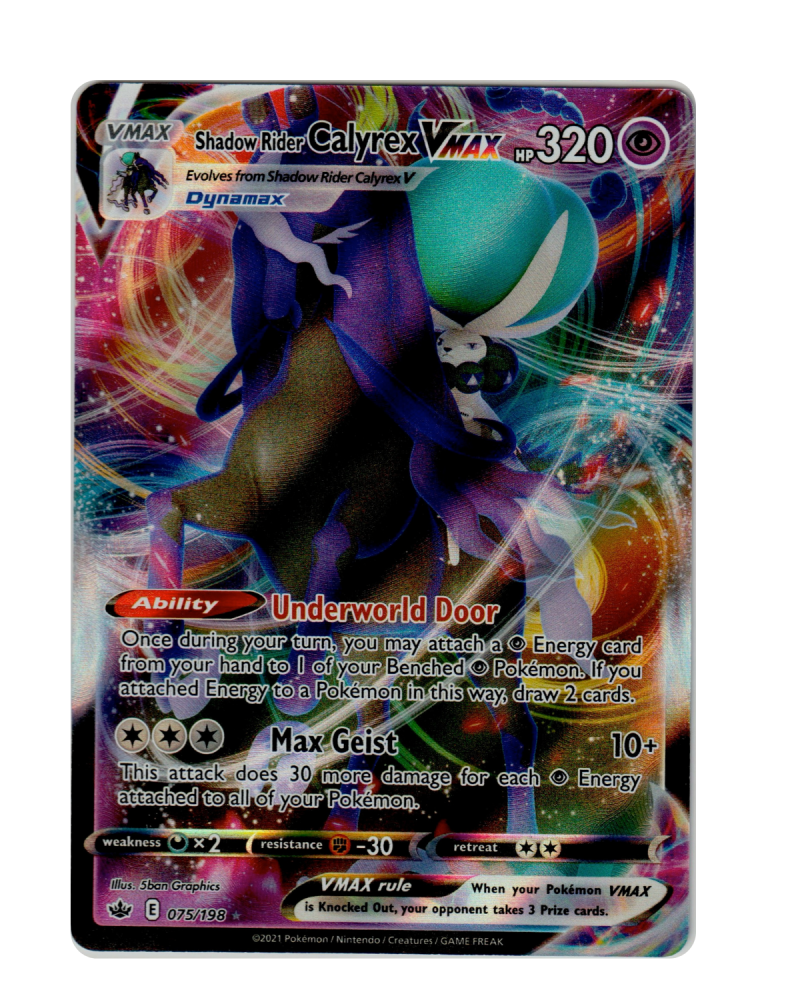 Shadow Rider Calyrex VMAX 75/198 EN Chilling Reign