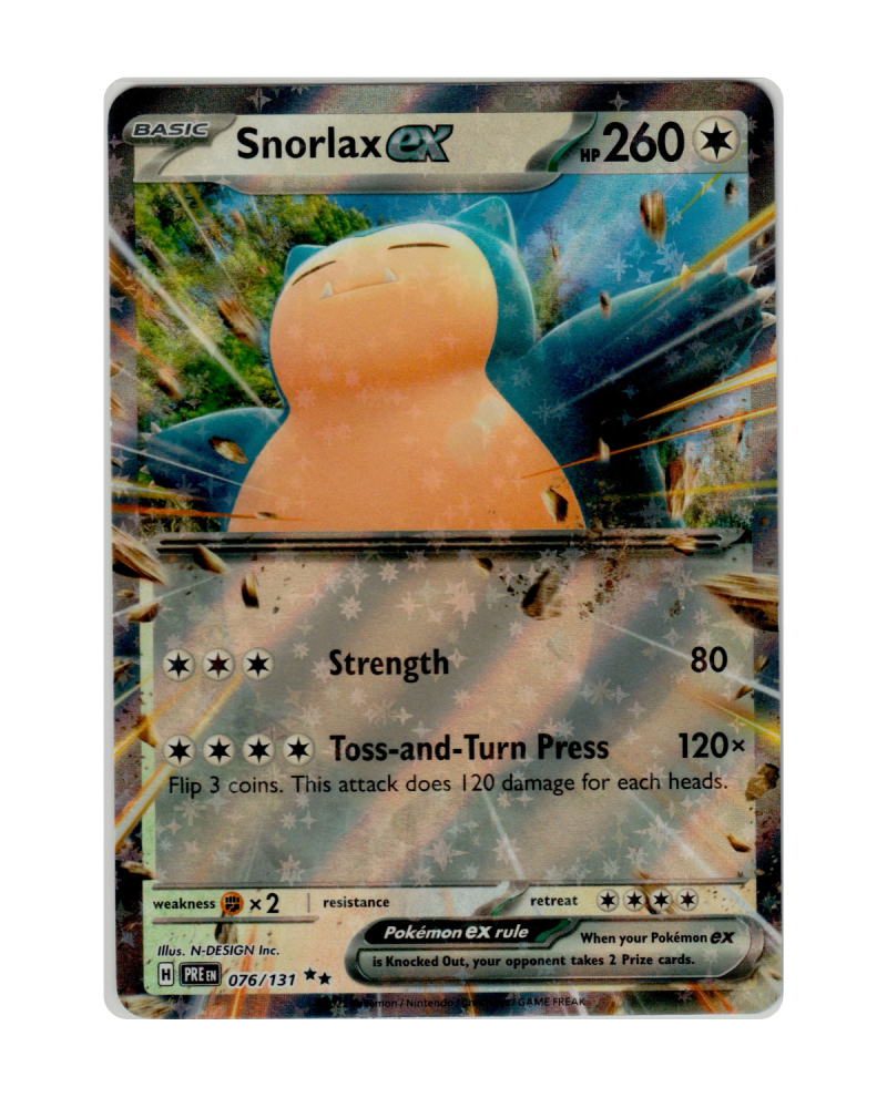 Snorlax Ex 76/131 Pokemon