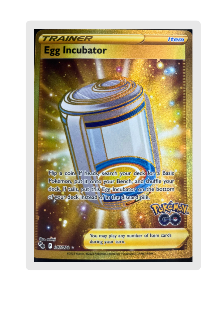 Egg Incubator 87/078 Secret Trainer EN Pokemon
