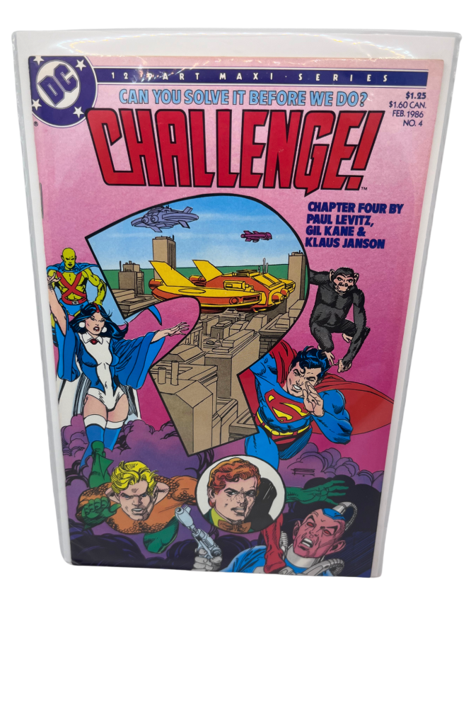 DC Comics Challenge Can you solve it before we do? 1986 #4