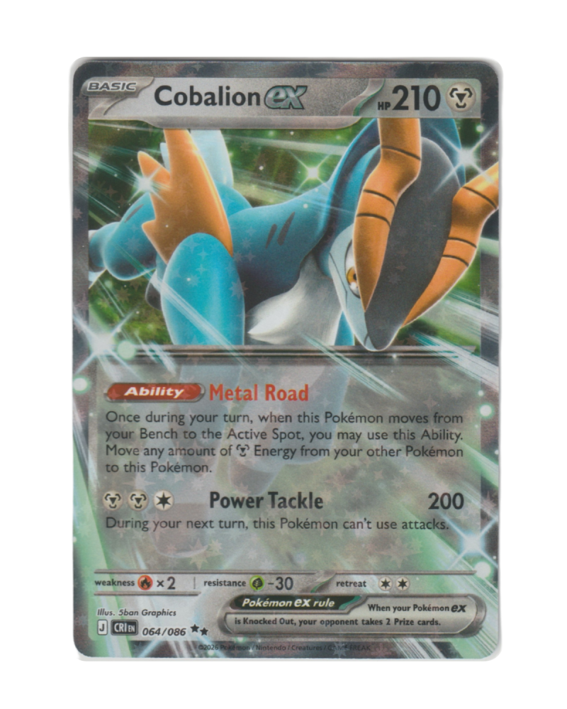 Cobalion Ex 64/86 EN Chaos Rising