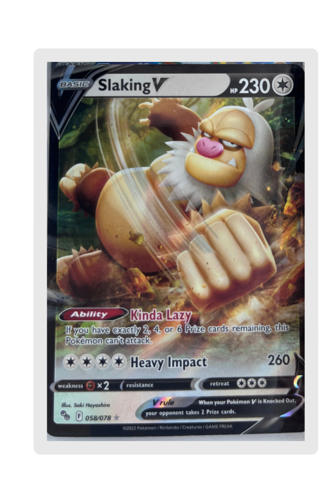 Slaking V 58/78 EN Pokemon