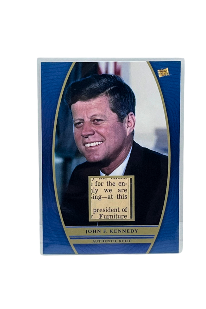 John F. Kennedy Authentic Relic