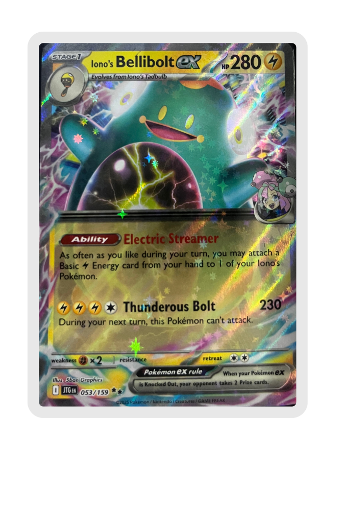 Iono's Bellibolt Ex 53/159 Pokemon
