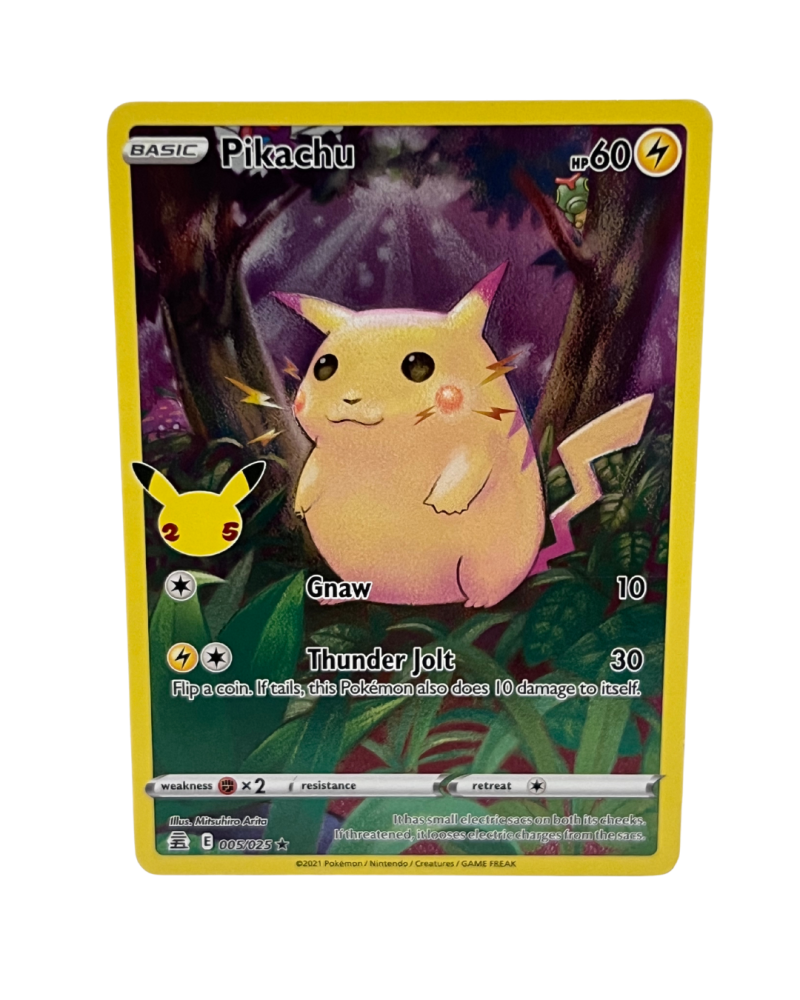 Pikachu 25th Celebrations EN Pokemon 005/025
