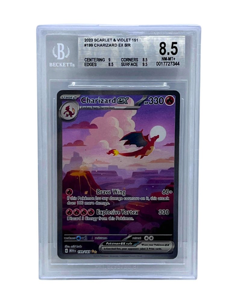 Charizard Ex 151 BCG 8.5